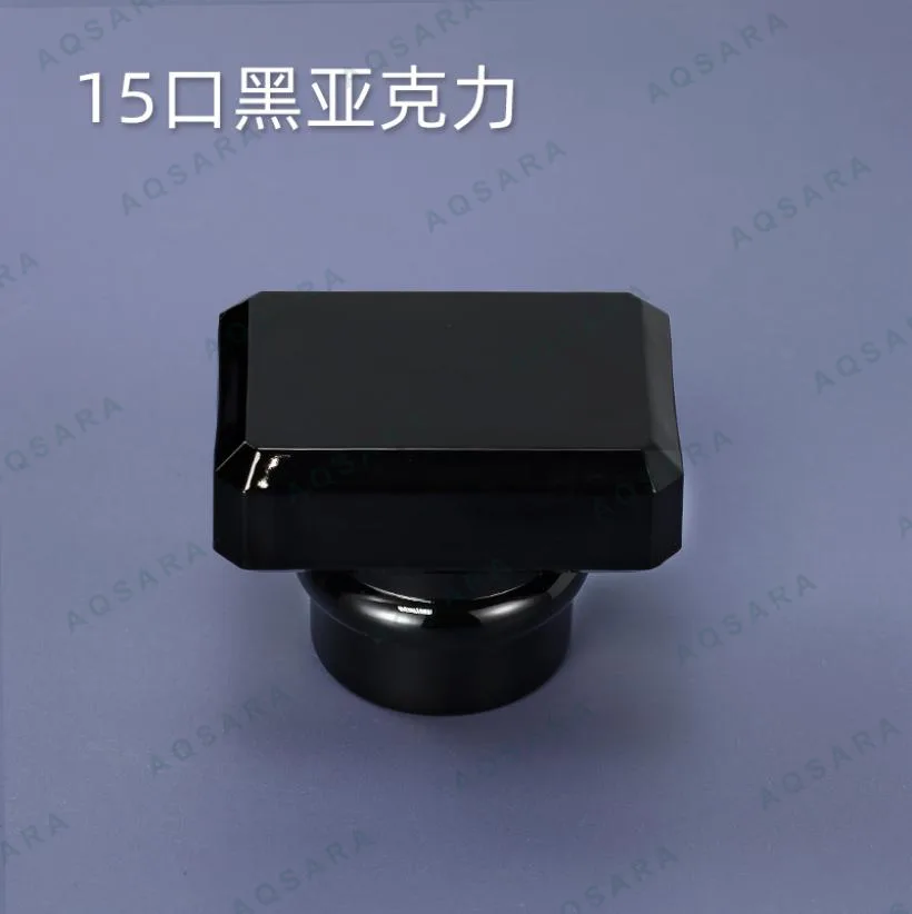 15 glossy black acrylic