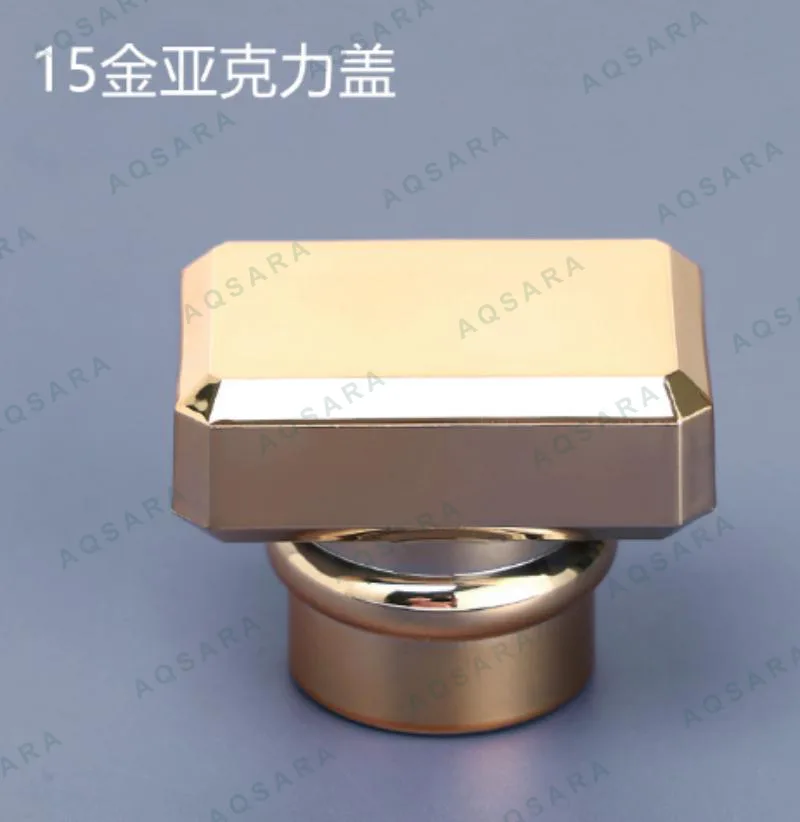 15 glossy gold acrylic