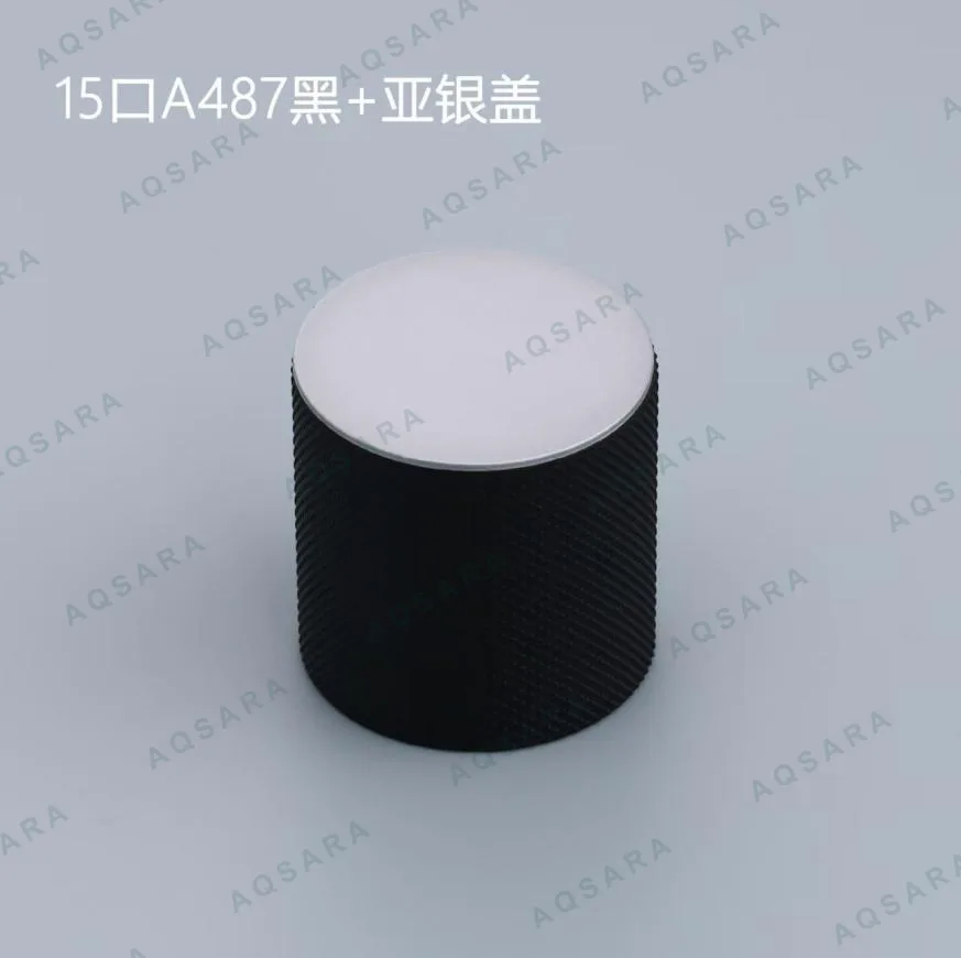 15 port A487 black + matte silver