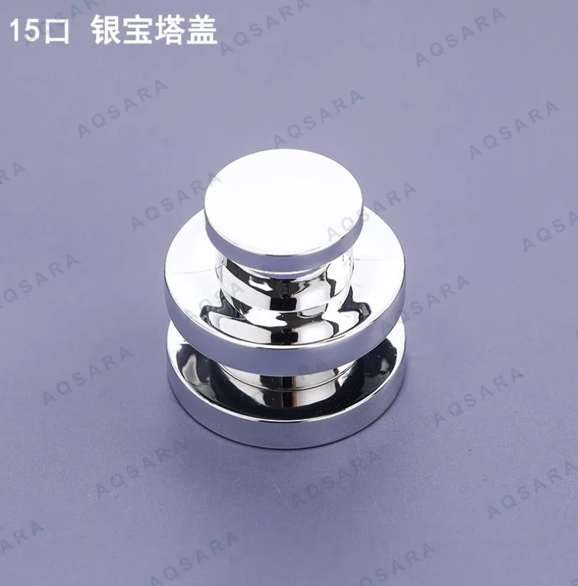 15 port silver pagoda cap