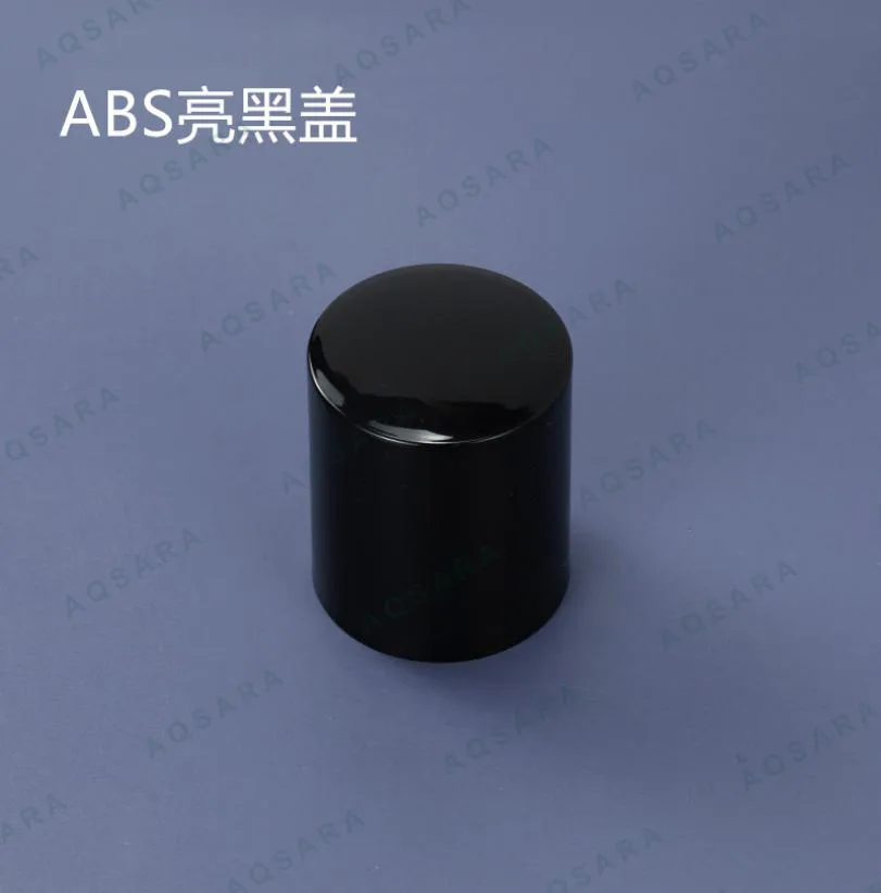 238 glossy black cap - light