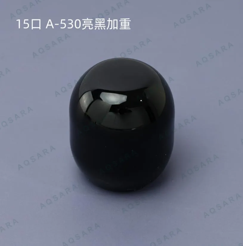 A-530 glossy black weighted