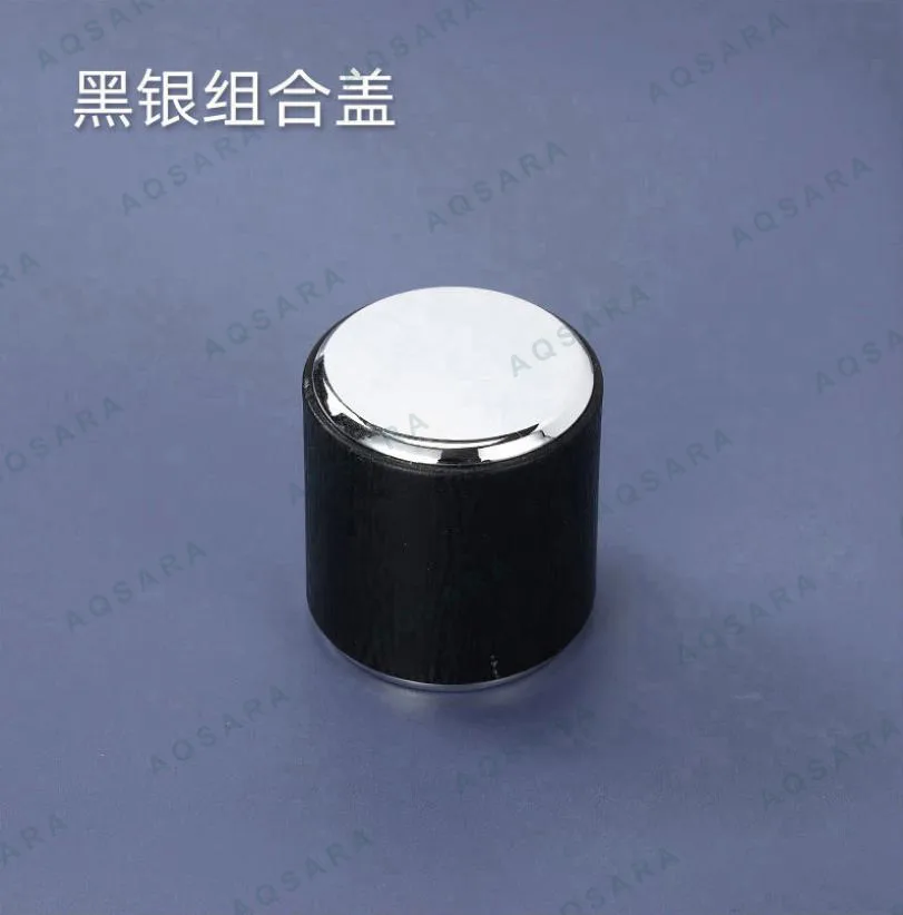 A500 black silver cap