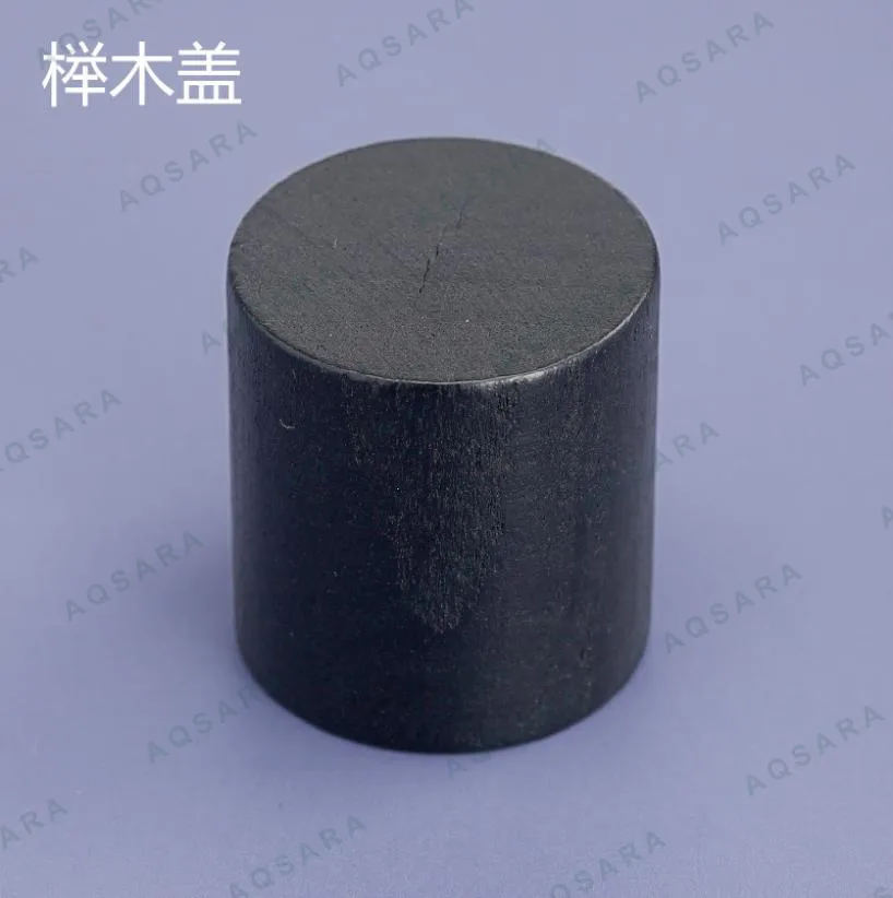 beech wood cap - black