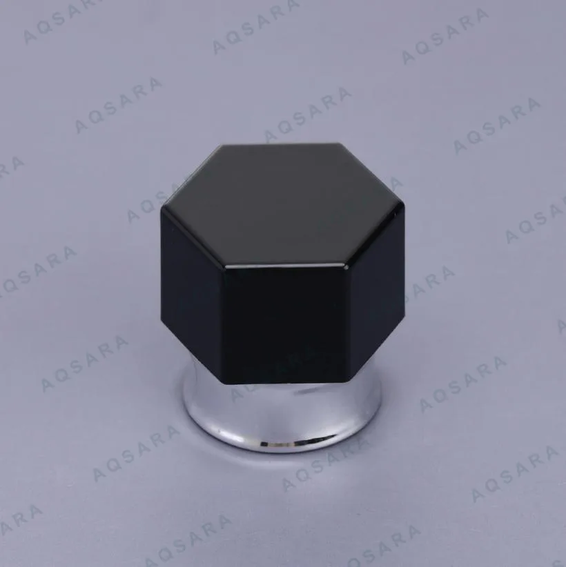 hexagon cap silver