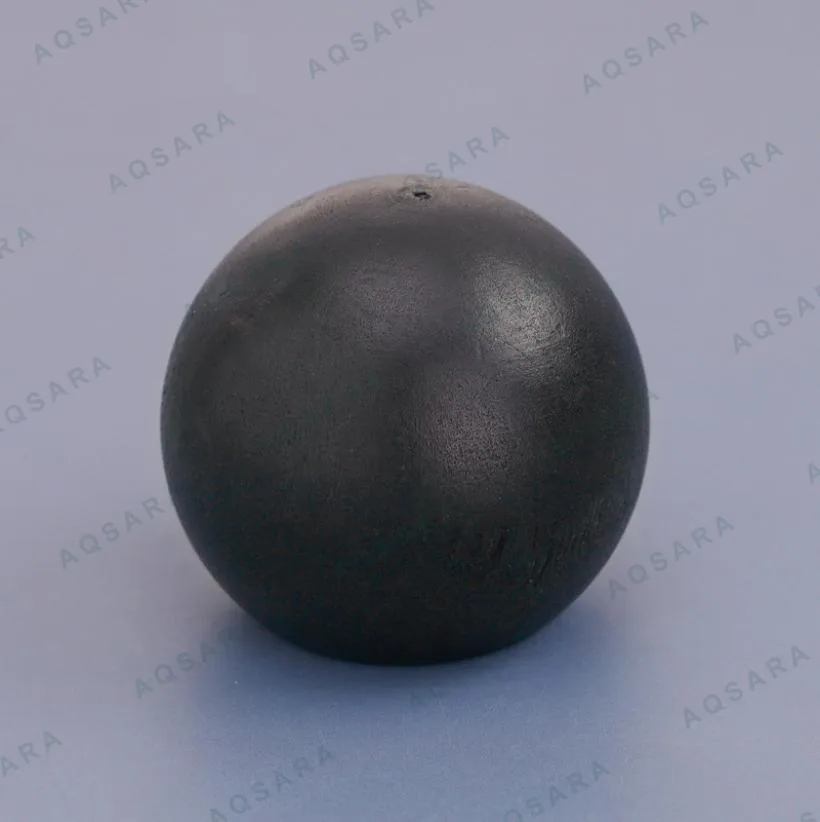 schima wood ball - matte black