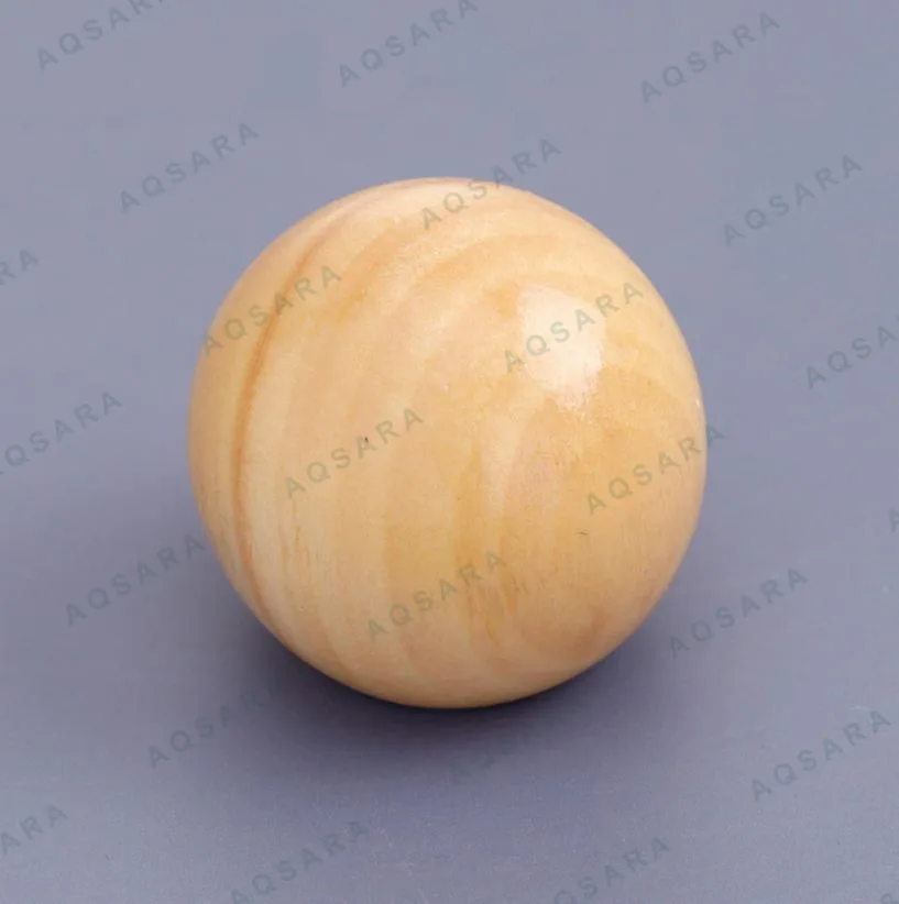 schima wood ball - varnish