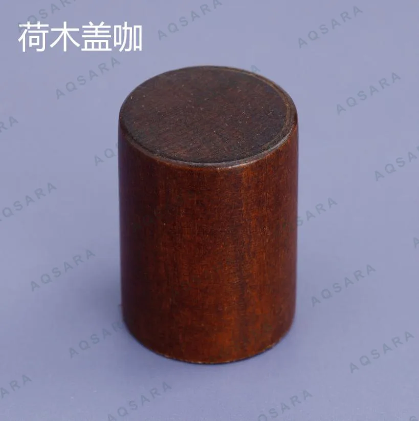 schima wood cap - dark coffee