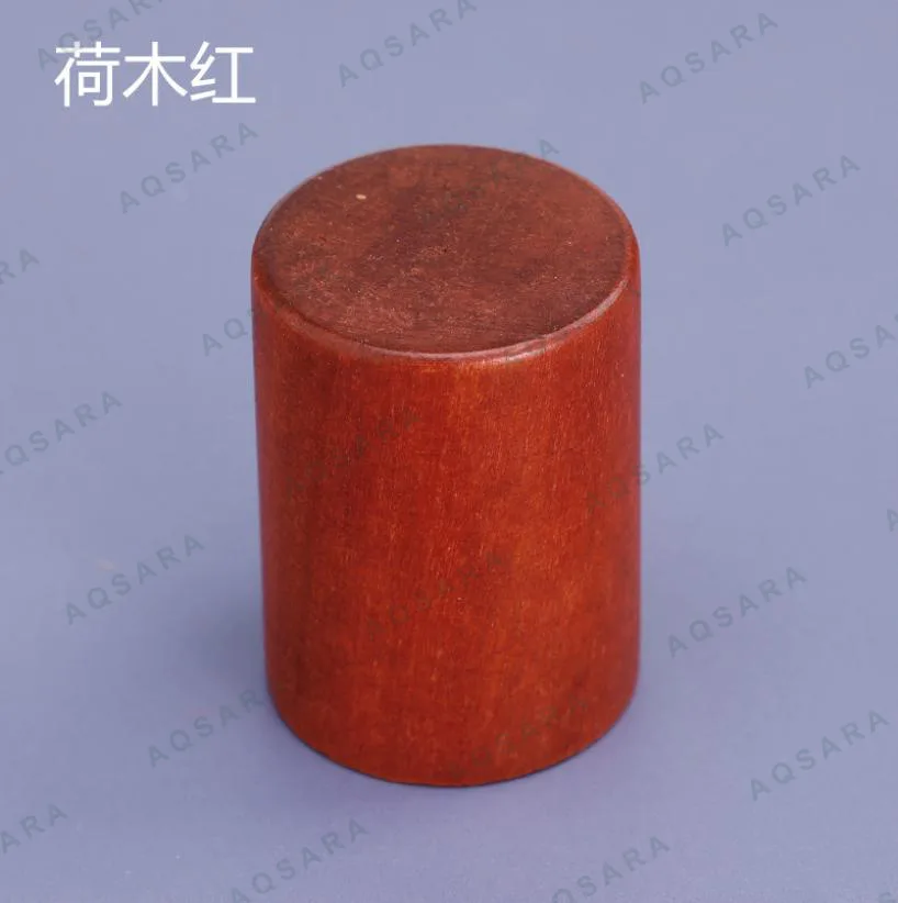 schima wood cap - red