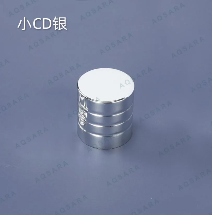 small CD cap - silver