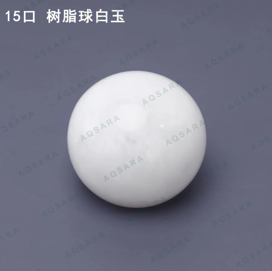 SZ3733 ball white jade