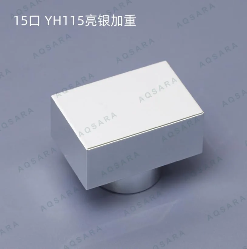 YH115 glossy silver weighted