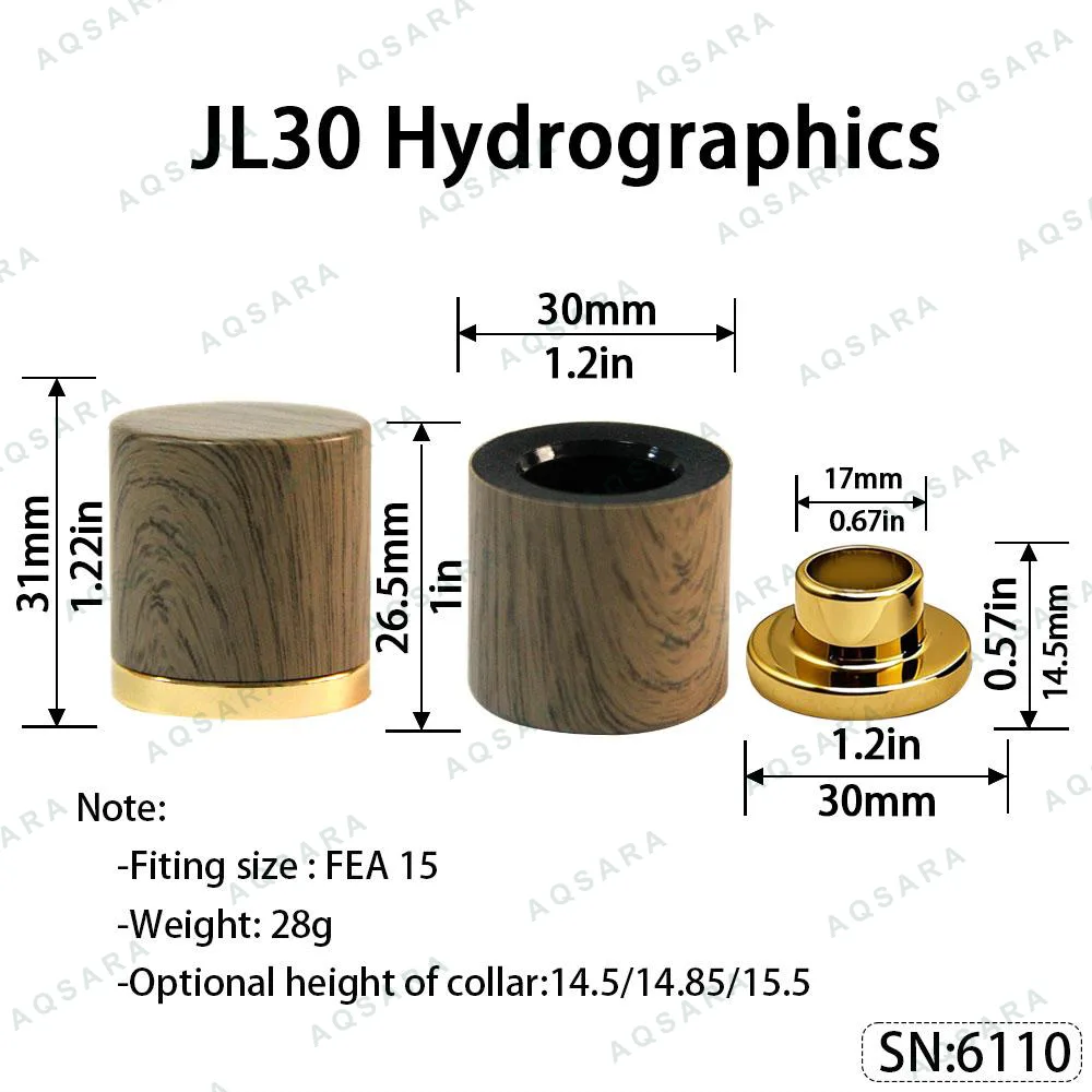 JL30 Magnetic Cap — Hydrographics