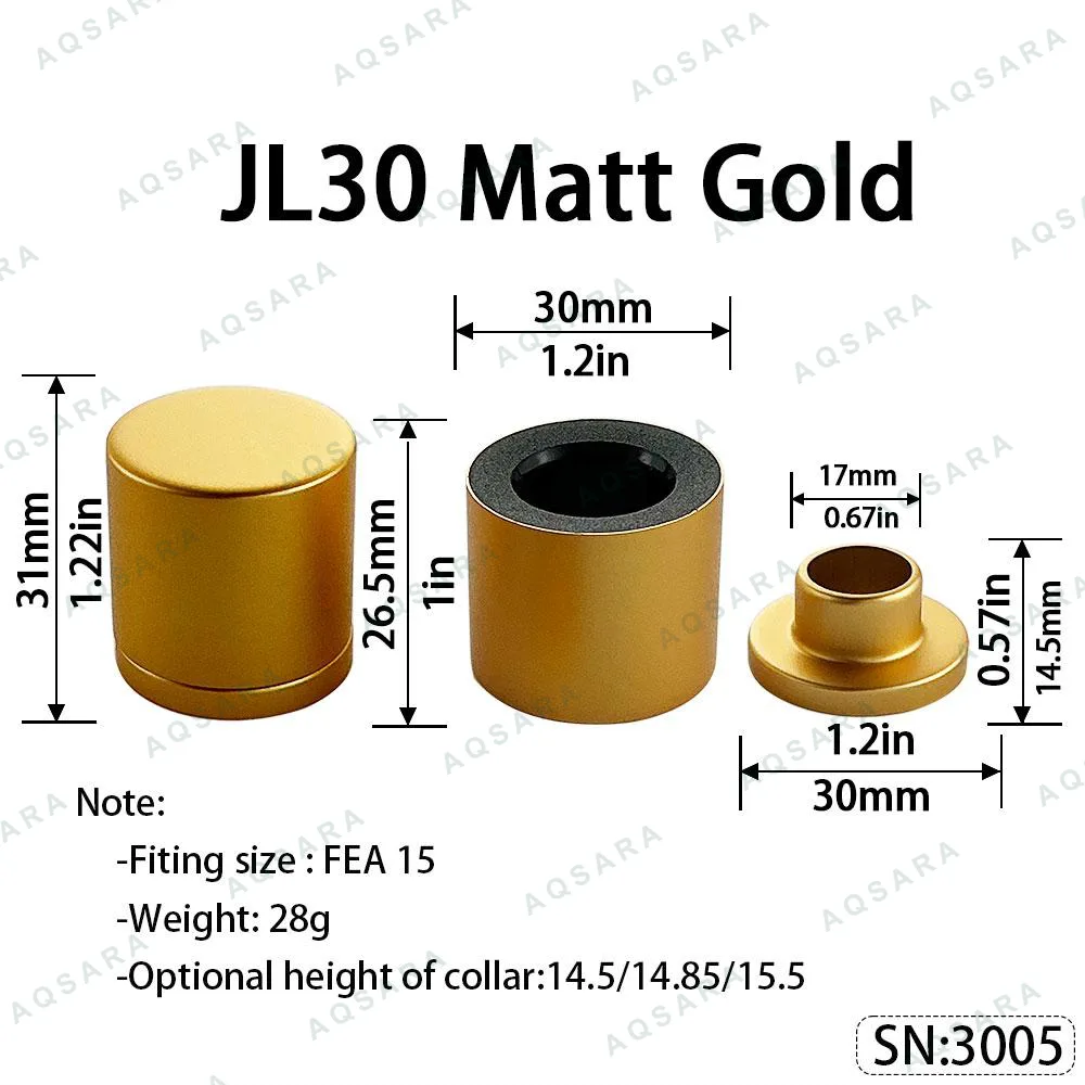 JL30 Magnetic Cap — Matt Gold