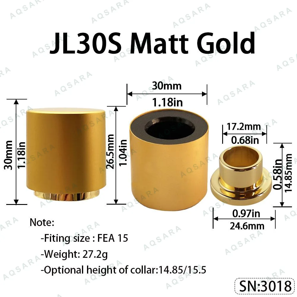 JL30S Magnetic Cap — Matt Gold