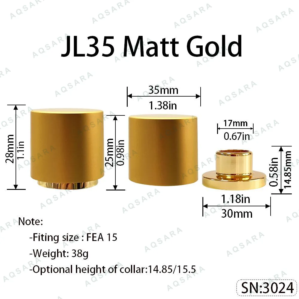 JL35 Magnetic Cap — Matt Gold