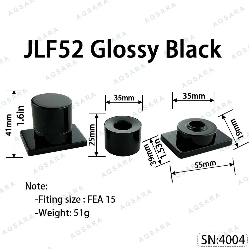 JLF52 Magnetic Cap — Glossy Black