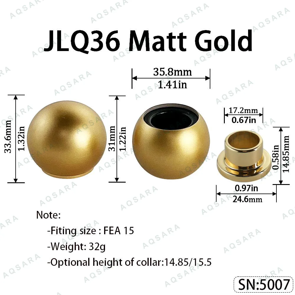 JLQ36 Magnetic Cap — Matt Gold
