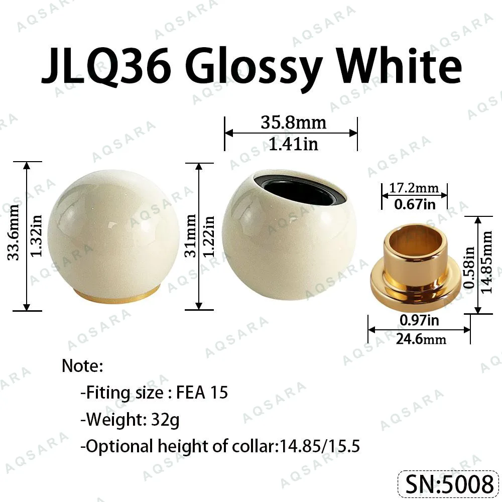 JLQ36 Magnetic Cap — White