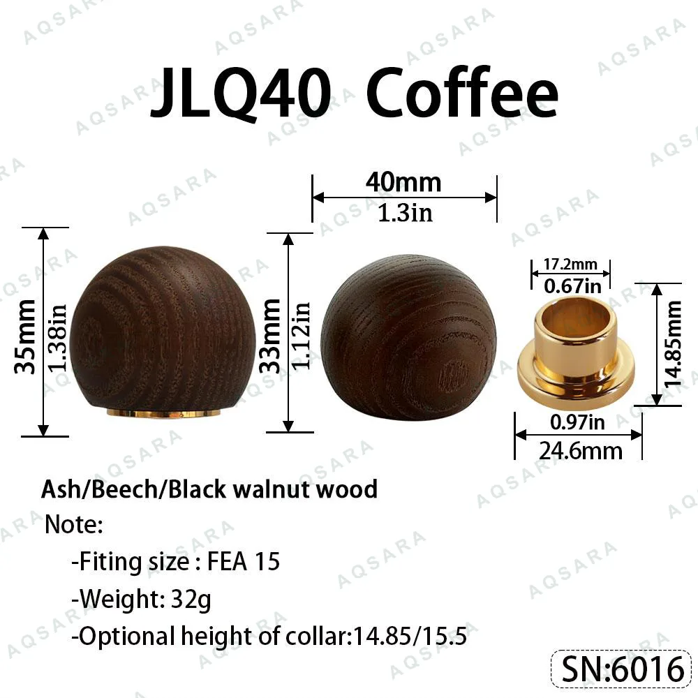 JLQ40 Magnetic Cap — Coffee