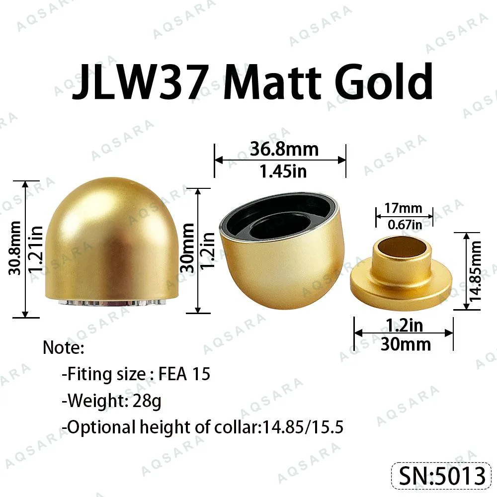 JLW37 Magnetic Cap — Matt Gold