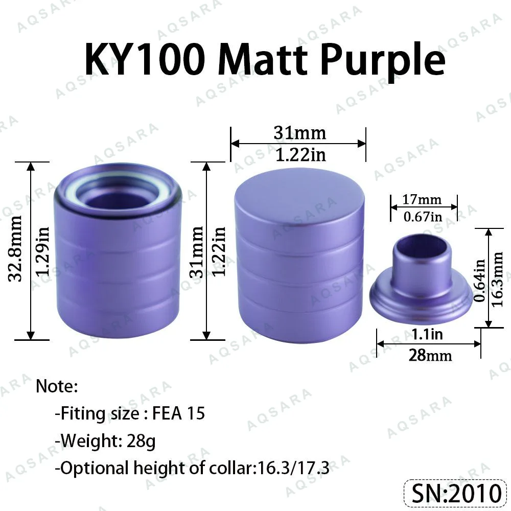 KY100 Magnetic Cap — Matt Purple