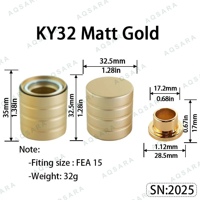 KY32 Magnetic Cap — Matt Gold