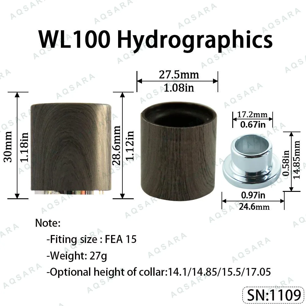 WL100 Magnetic Cap — Hydrographics