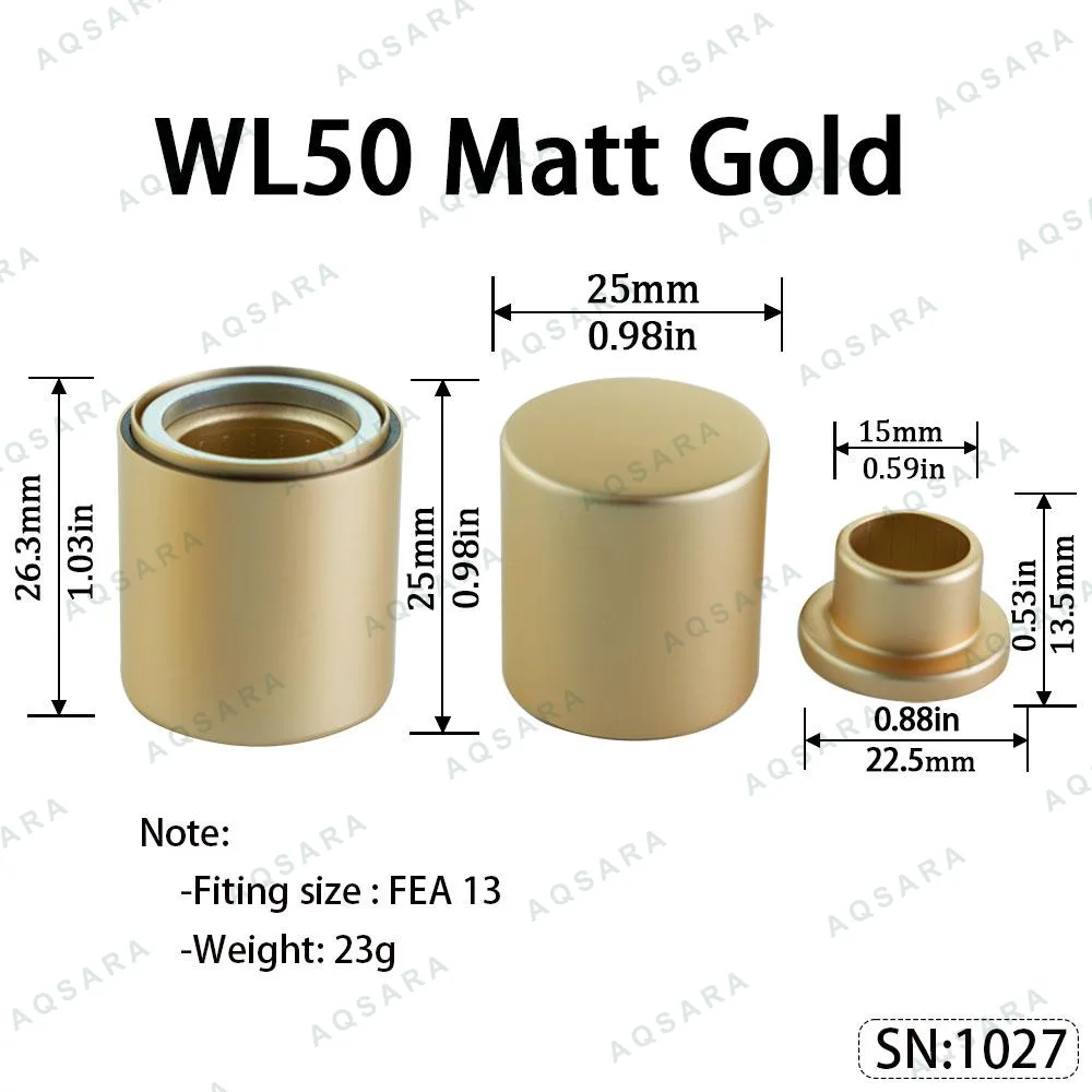 WL50 Magnetic Cap — Matt Gold