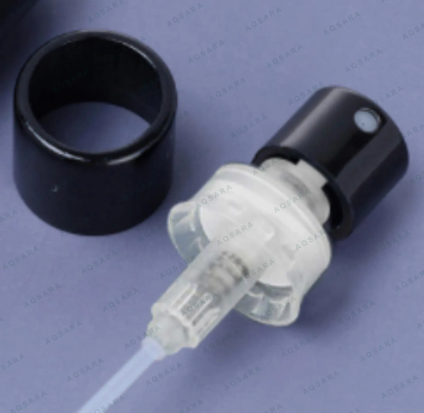 13 black plastic bayonet sprayer + inner collar