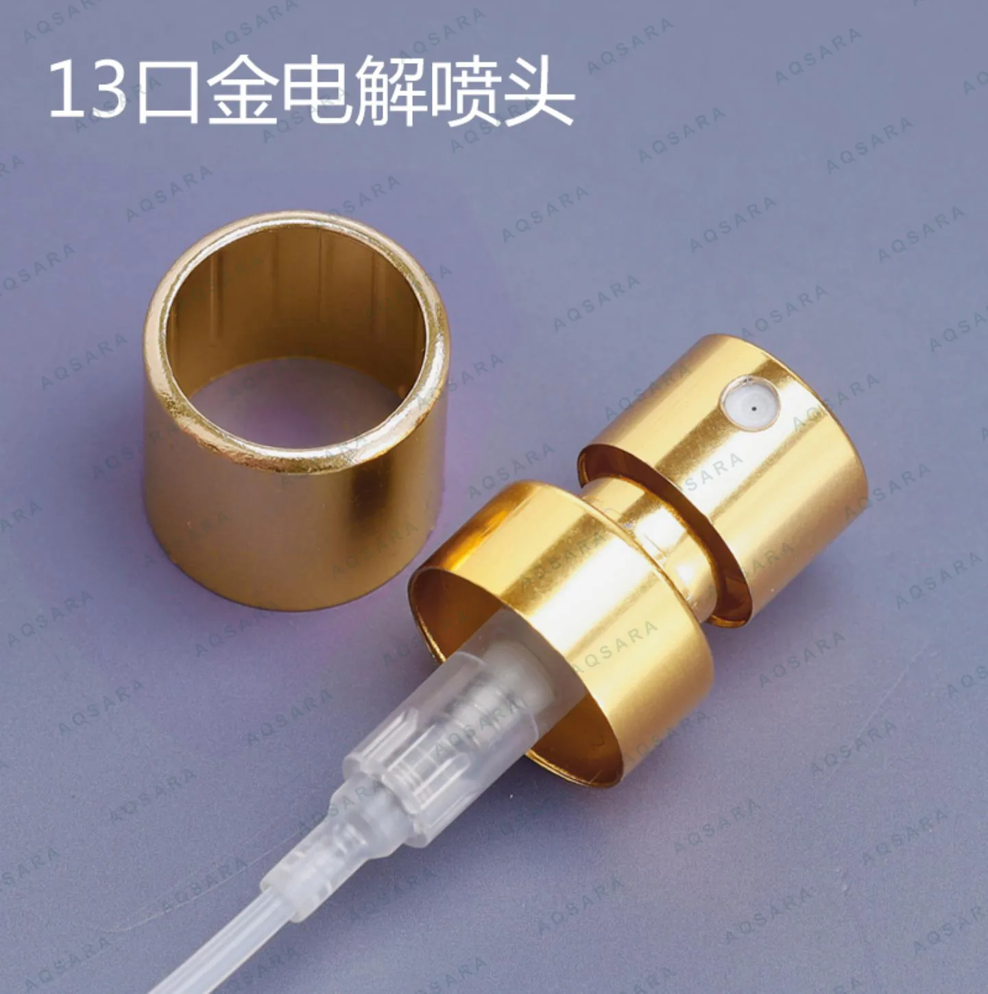 13 gold electrolytic sprayer + inner collar