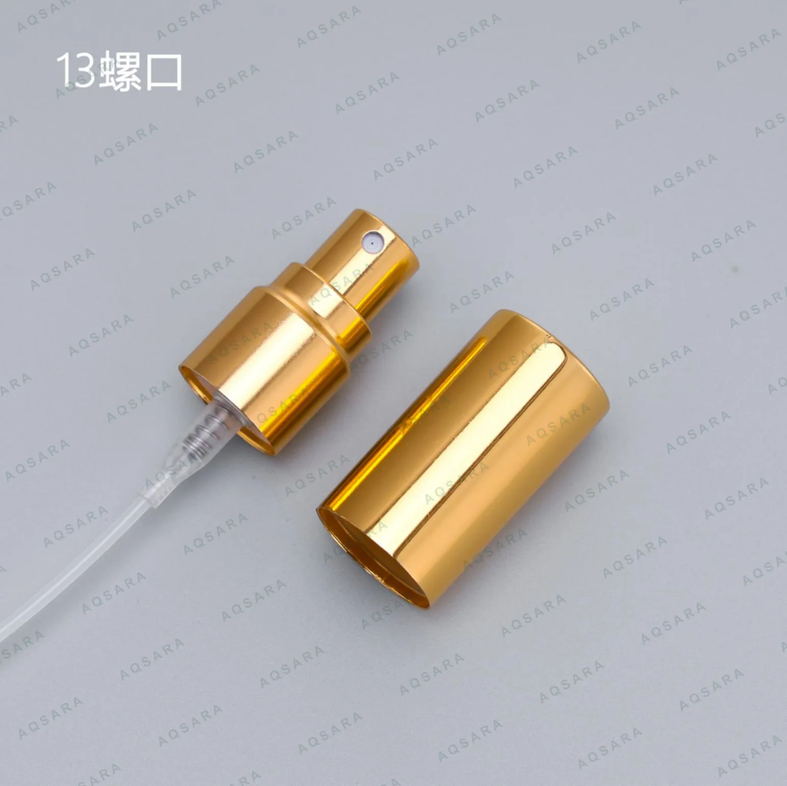 13 port gold electrolytic screw thread sprayer + outer cap
