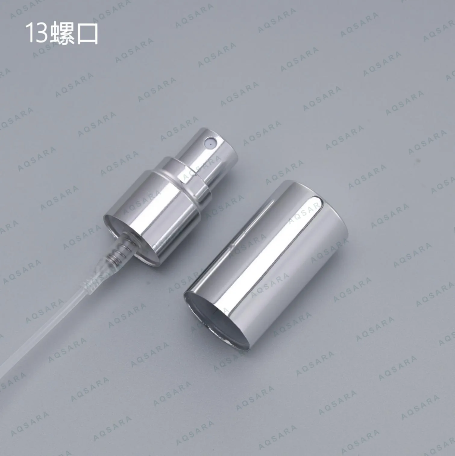 13 port silver electrolytic screw thread sprayer + outer cap