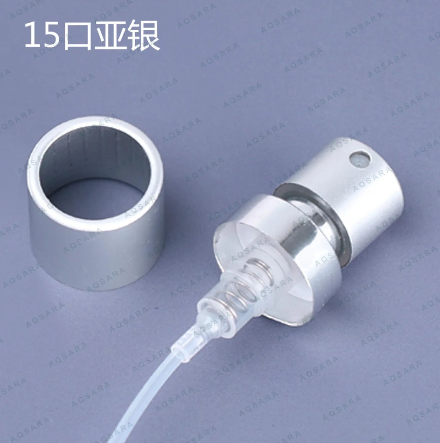 15 matte silver electrolytic sprayer + inner collar